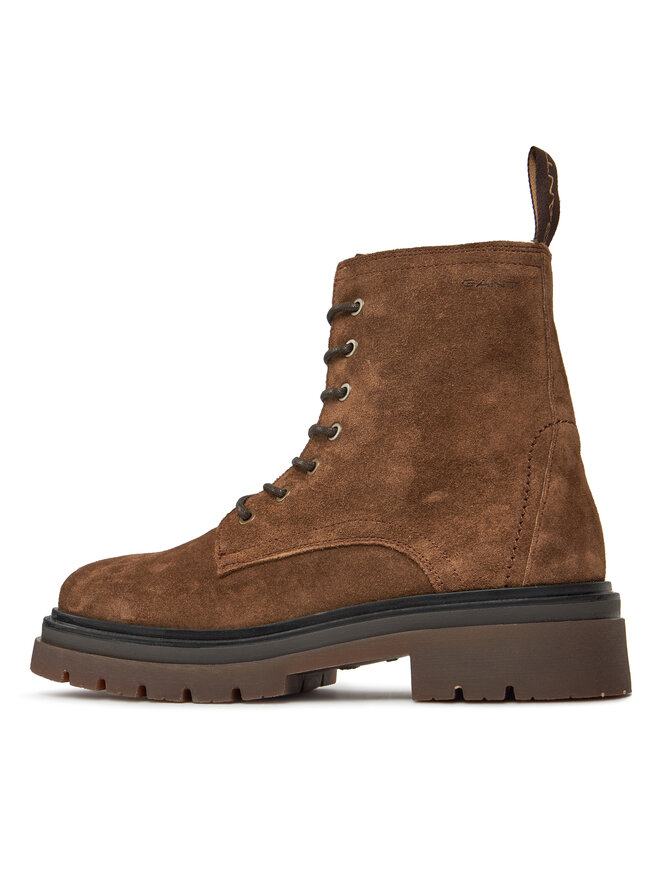 Gant Gležnjače Gant Ramzee Mid Lace Boot 27683423 Smeđa