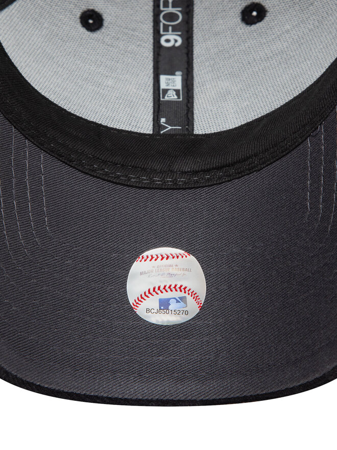 New Era Czapka z daszkiem New Era New York Yankees Tonal Check 9Forty 60595442 Czarny