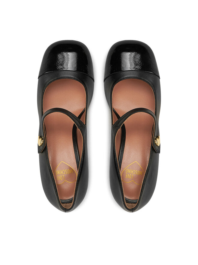 LOVE MOSCHINO Γοβάκια LOVE MOSCHINO JA10547G0LIE300A Μαύρο