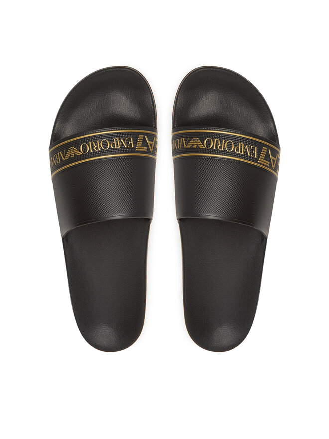 EA7 Emporio Armani Шльопанці EA7 Emporio Armani 7X000110 AF15128 MC139 Чорний