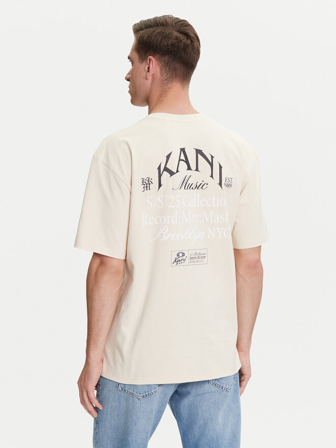 Karl Kani Karl Kani T-Shirt PD00005333 Beige Relaxed Fit