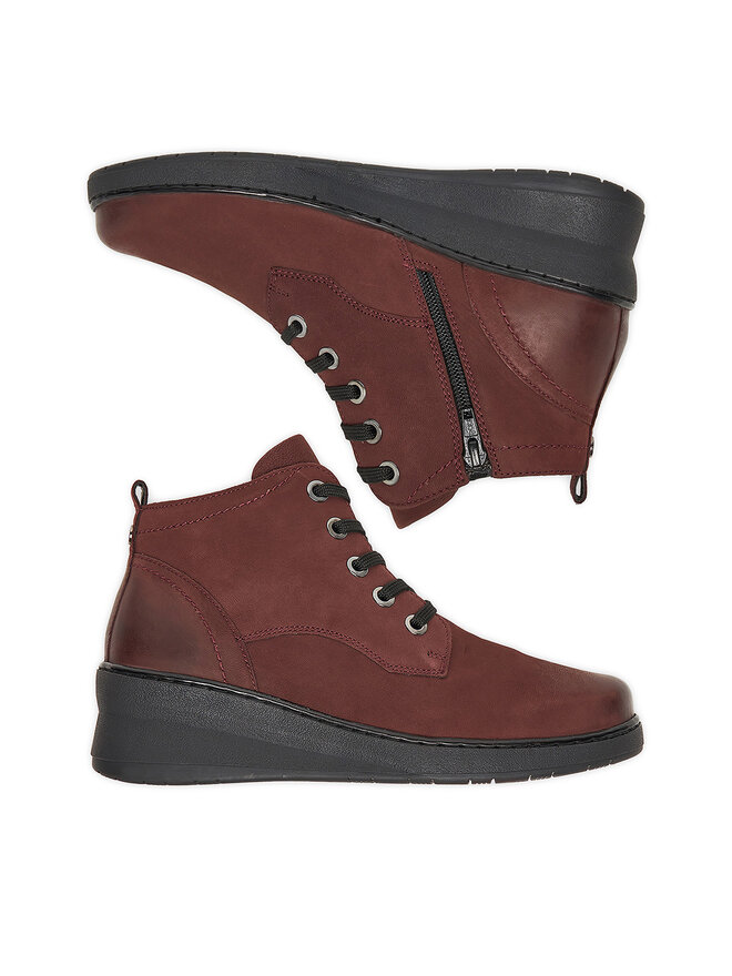 Go Soft Schnürschuhe Go Soft CEO-WI23-NUREN-02 Dunkelrot