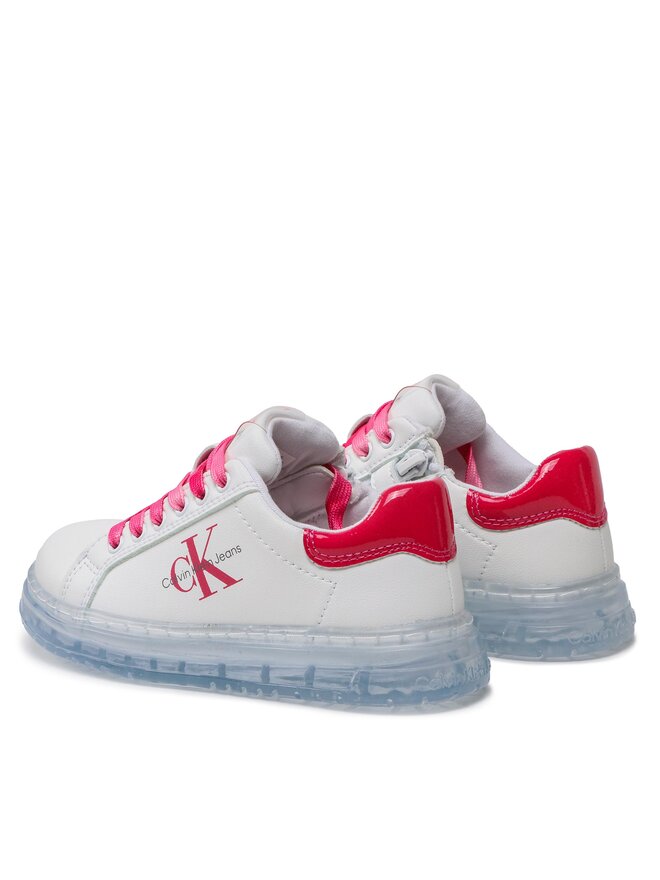 Calvin Klein Jeans Zapatillas Calvin Klein Jeans Low Cut Lace-Up V3A9-80474-1434 Blanco