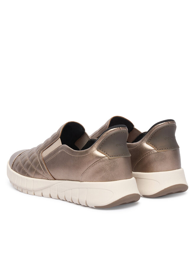 Geox Halbschuhe Geox D Flextride Plus D667SA 000NF C5004 Goldfarben