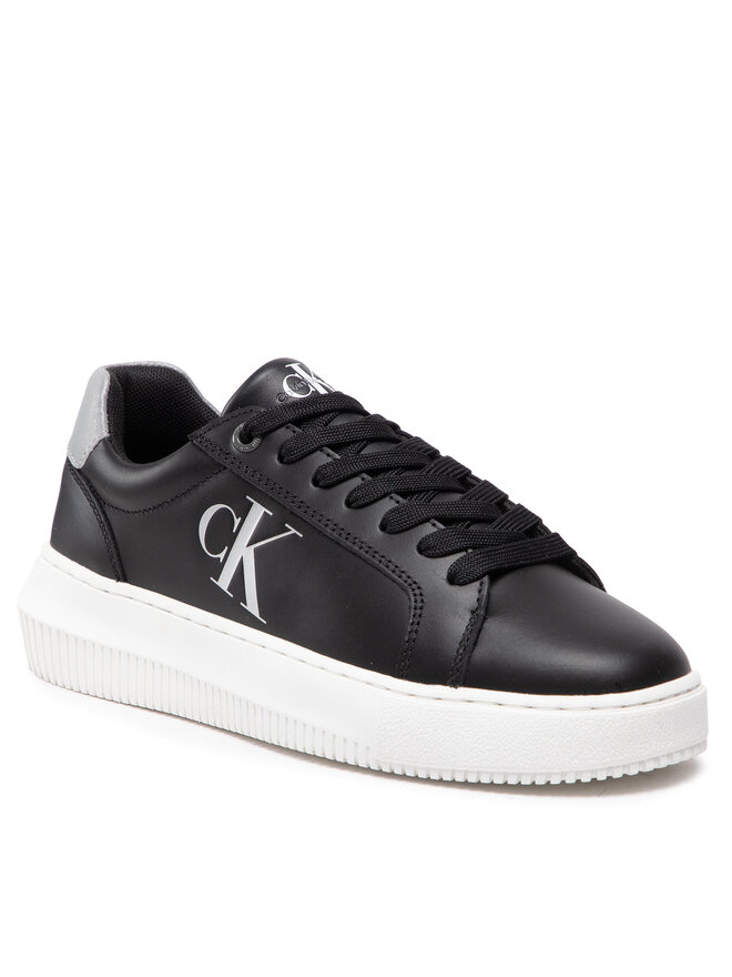Calvin Klein Jeans Sneakers Calvin Klein Jeans Chunky Cupsole Laceup Low Ess M YW0YW00701 Schwarz