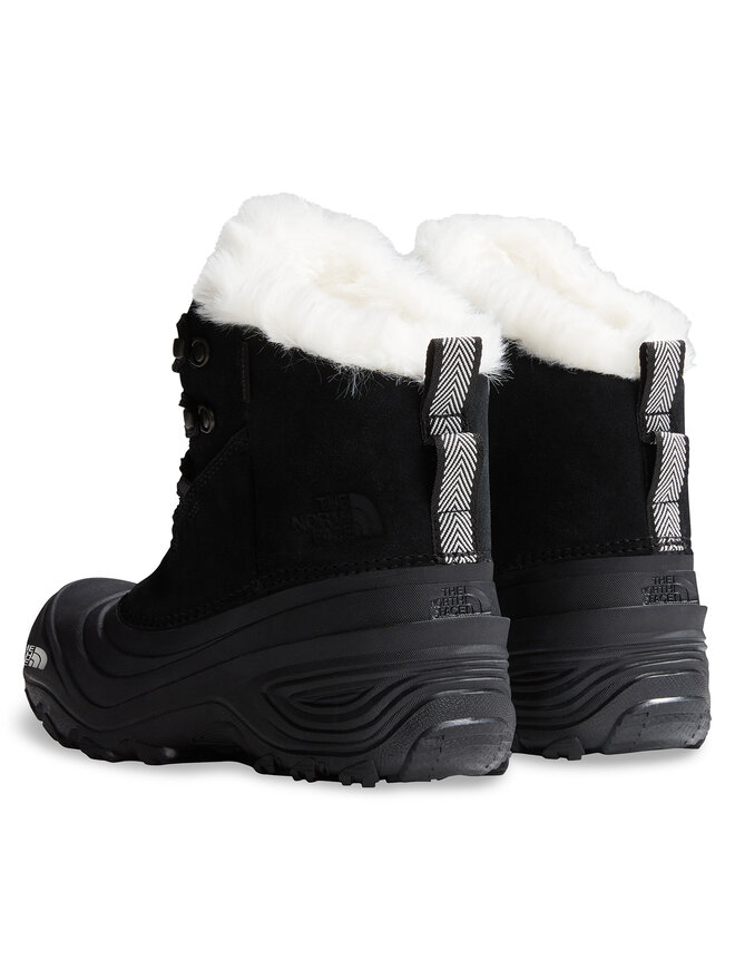 The North Face Čizme za snijeg The North Face Y Shellista V Lace Wp NF0A7W5XKX71 Crna