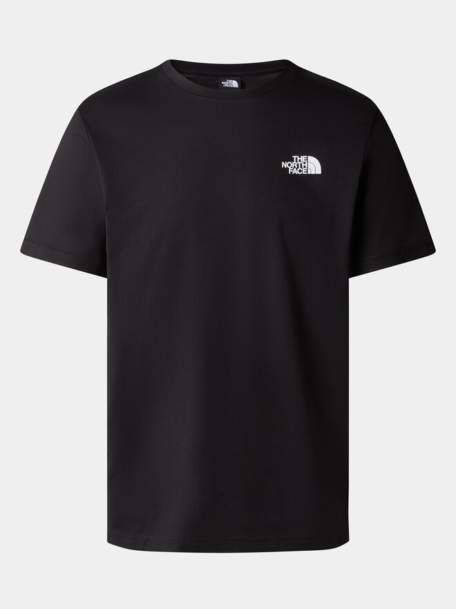 The North Face The North Face Marškinėliai Redbox NF0A87NP Juoda Regular Fit