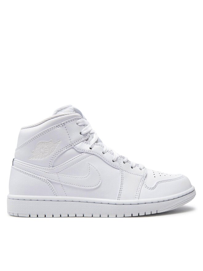 Sneakers Nike Air Jordan 1 Mid 554724 136 WeiB eschuhe