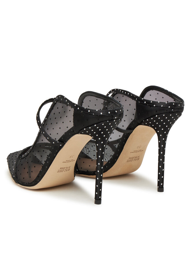 MALONE SOULIERS Papucs MALONE SOULIERS Maureen 100-351 Fekete