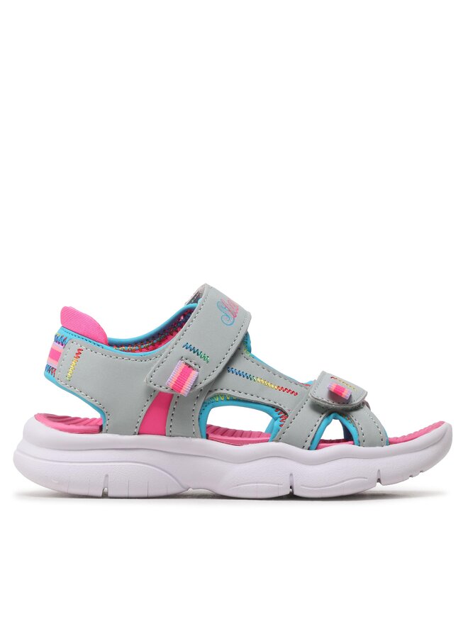 Skechers Sandale Skechers Vibrant Mood 302984L/SLPK Siva