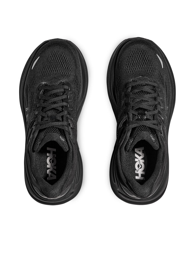 Hoka Laufschuhe Hoka Bondi 9 Wide Schwarz