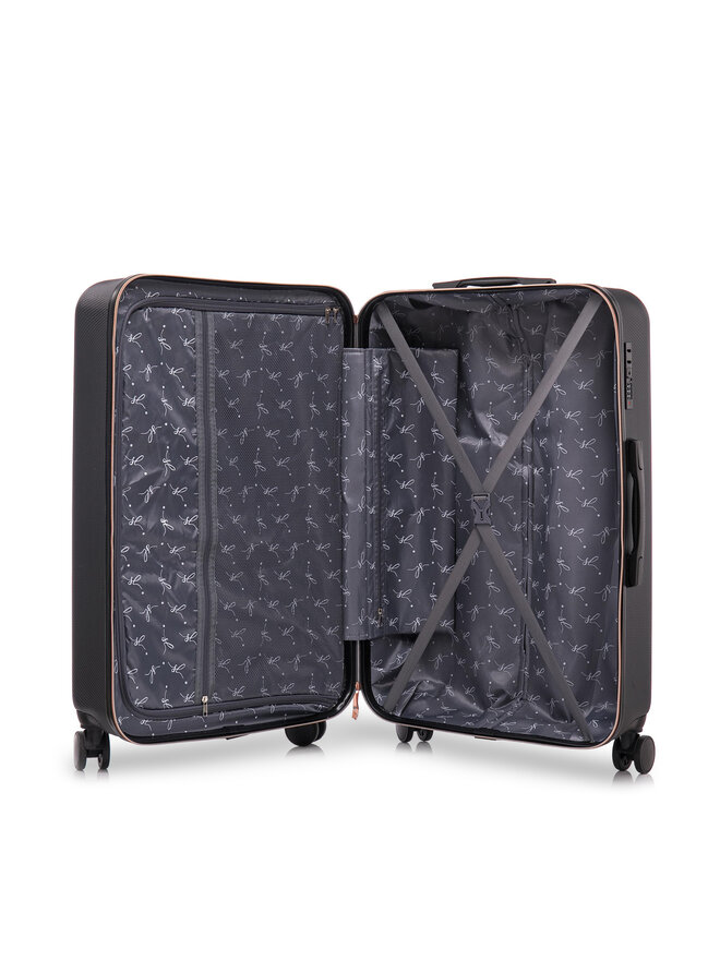 Semi Line Valigia grande Semi Line T5722-4 Nero
