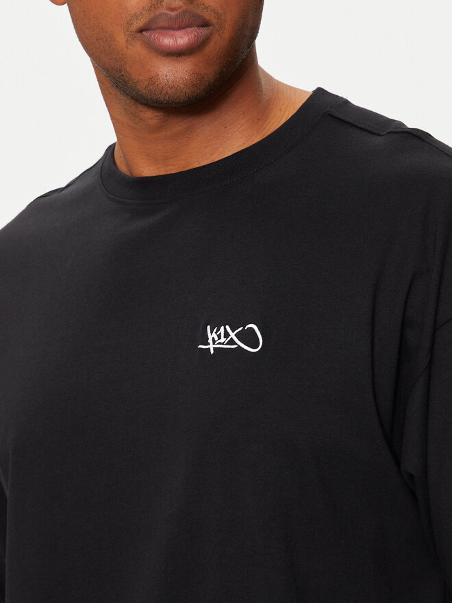 K1X K1X T-Shirt Logo 60690059 Μαύρο Relaxed Fit