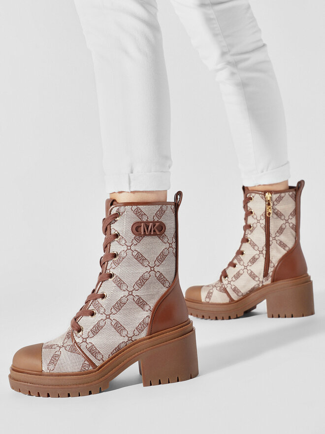 MICHAEL Michael Kors Stiefeletten MICHAEL Michael Kors Hanley 40F3HYME5Y Braun