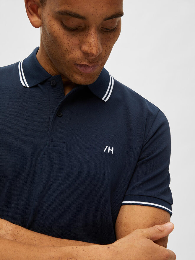 Selected Homme Selected Homme Pólóing 16087840 Sötétkék Regular Fit