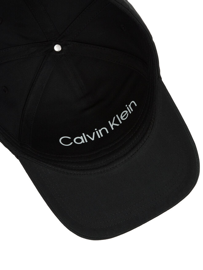 Calvin Klein Czapka z daszkiem Calvin Klein Tonal Patch Bb Cap K50K512616 Czarny