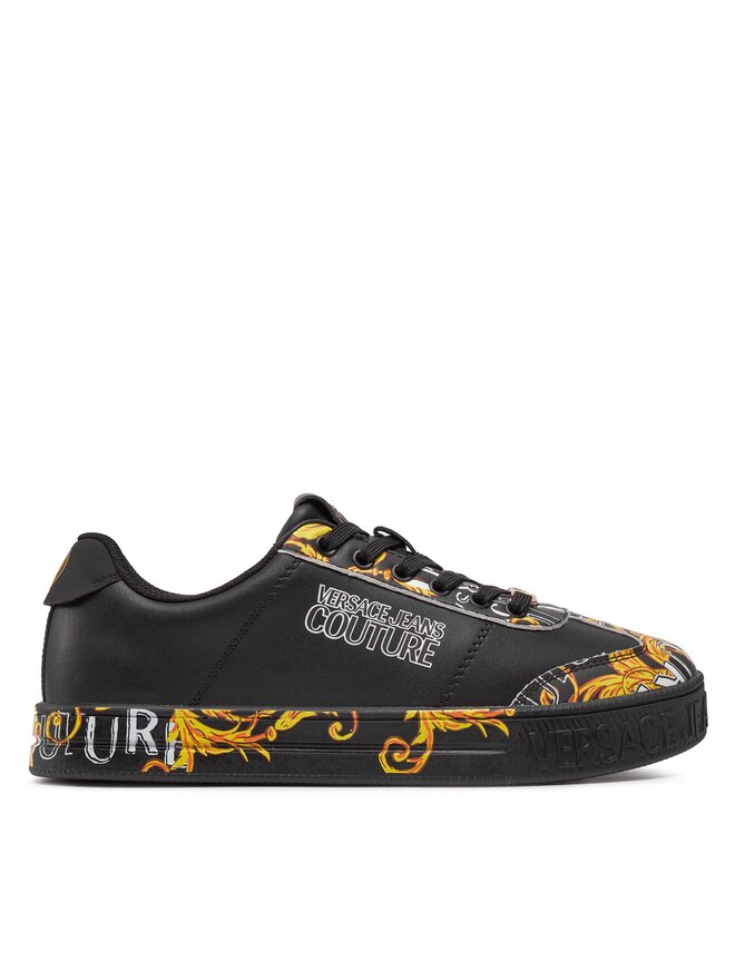 Versace Jeans Couture Sneakersy Versace Jeans Couture 76YA3SK6 Černá