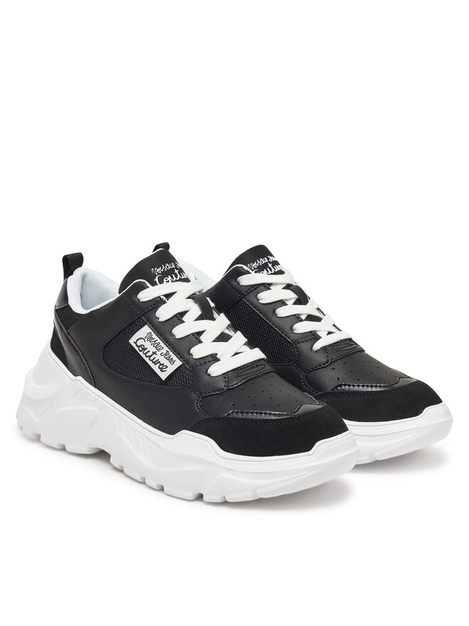 Versace Jeans Couture Sneakersy Versace Jeans Couture 78VA3SC2 Czarny