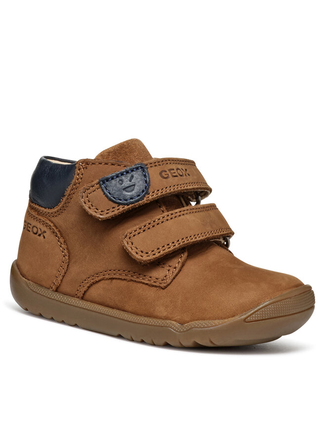Geox Gležnjarji Geox B Macchia Boy B164NC 03285 C6627 Rjava