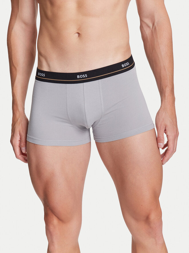 BOSS BOSS 5 darab boxer Essential 50531660 Fekete