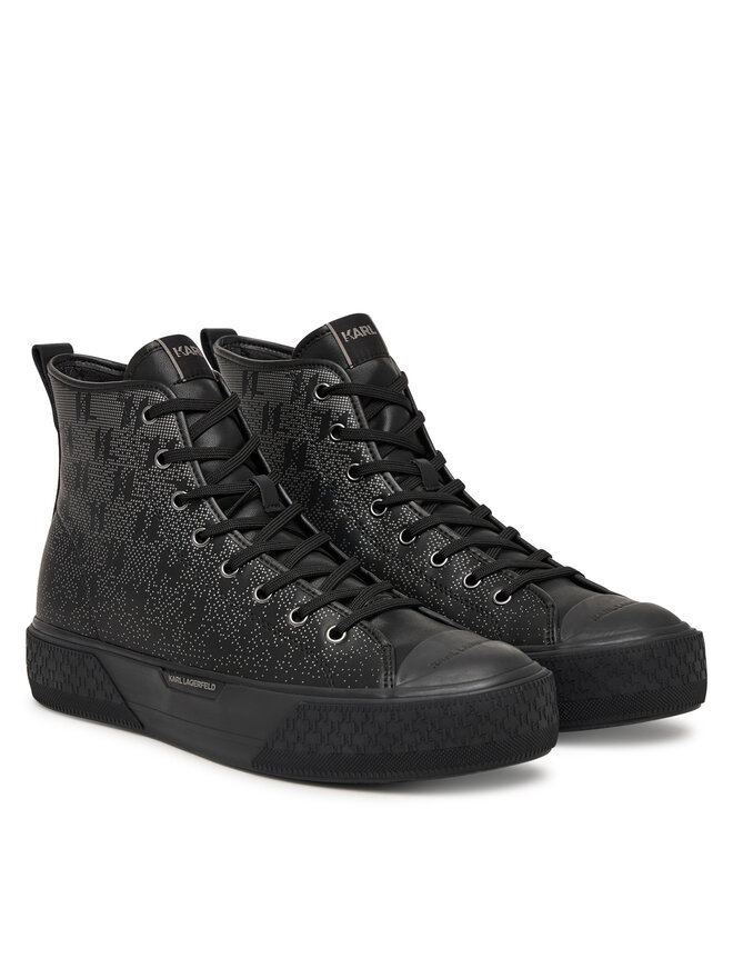 KARL LAGERFELD Кеди KARL LAGERFELD Kampus Max III KL50446G Чорний