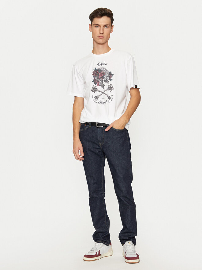 REPLAY REPLAY Camiseta M6954 .000.23740P Blanco Regular Fit