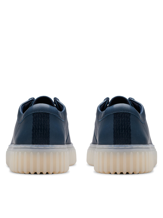 Clarks Pusbačiai Clarks Torhill Lo 26176216 Tamsiai mėlyna