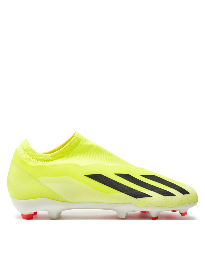 adidas Buty do piłki nożnej adidas X Crazyfast League Laceless IG0622 Żółty