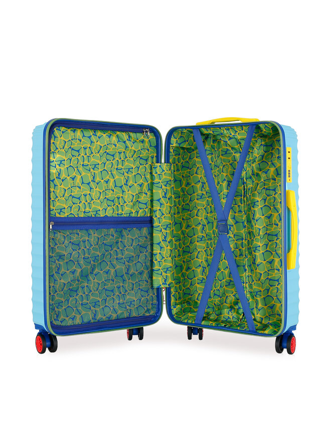 Semi Line Vidutinio dydžio lagaminas Semi Line T5938-2 Mėlyna