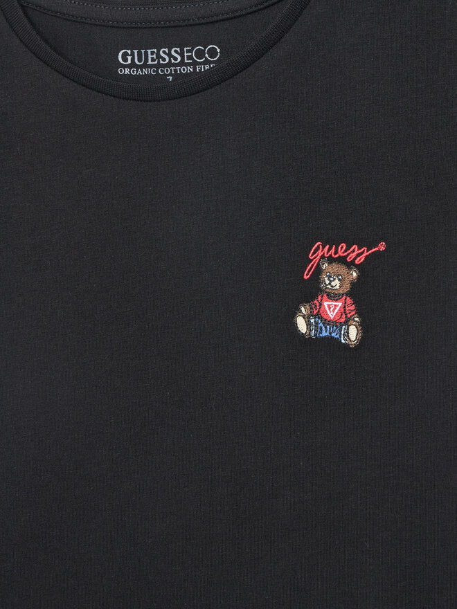 Guess Guess Camiseta J5RI44 J1314 Negro Regular Fit