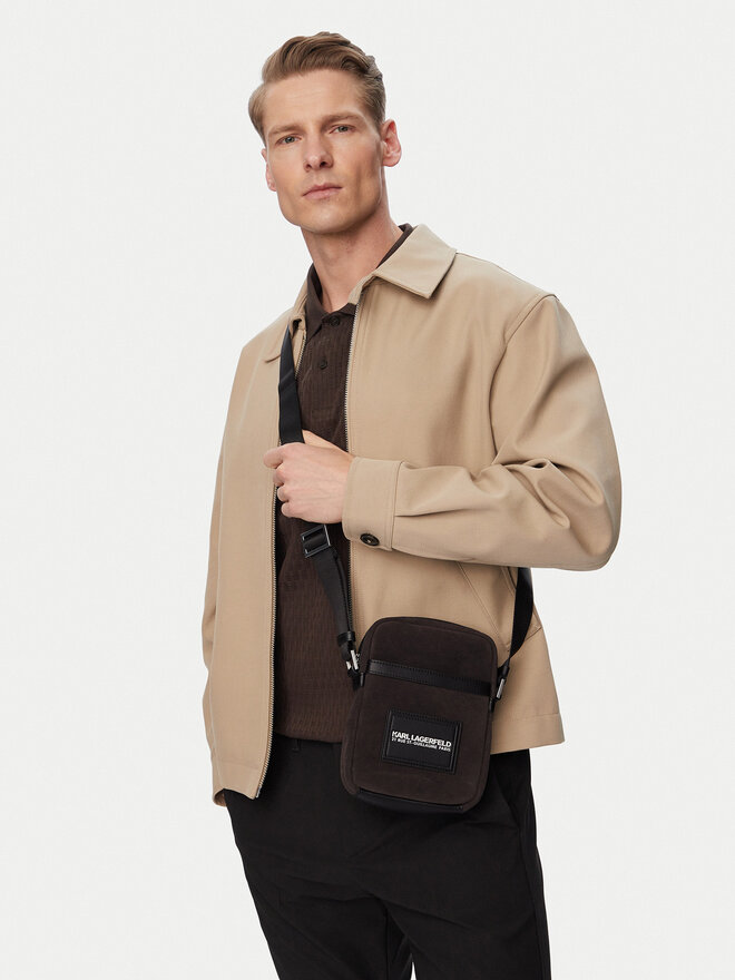 KARL LAGERFELD Umhängetasche KARL LAGERFELD B2M30199 Dunkelbraun