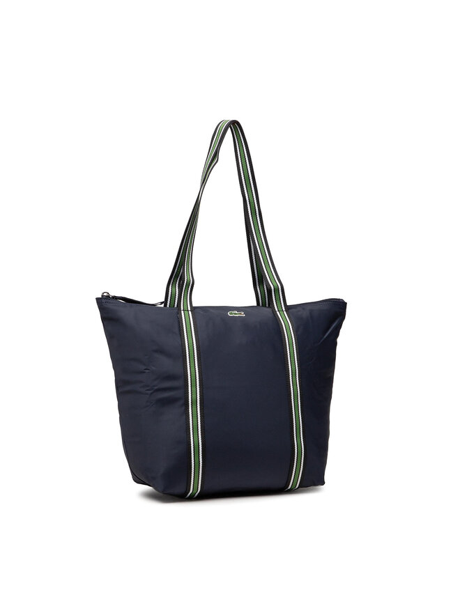 Lacoste Ročna torba Lacoste M Shopping Bag NF3619YA Mornarsko modra