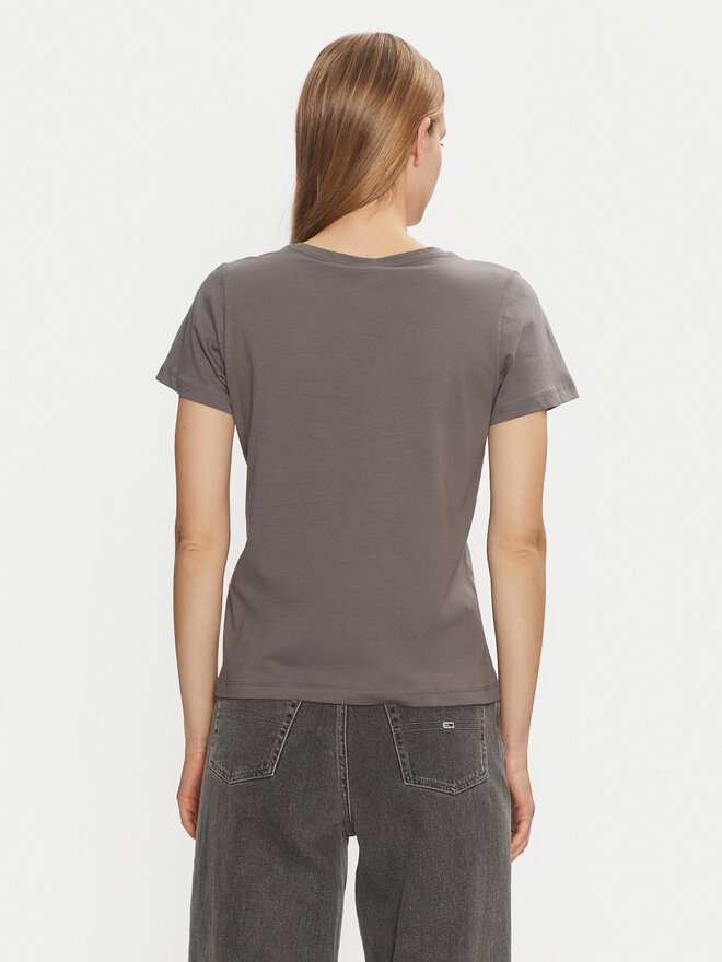 Noisy May Noisy May T-Shirt Nate 27032258 Grau Regular Fit