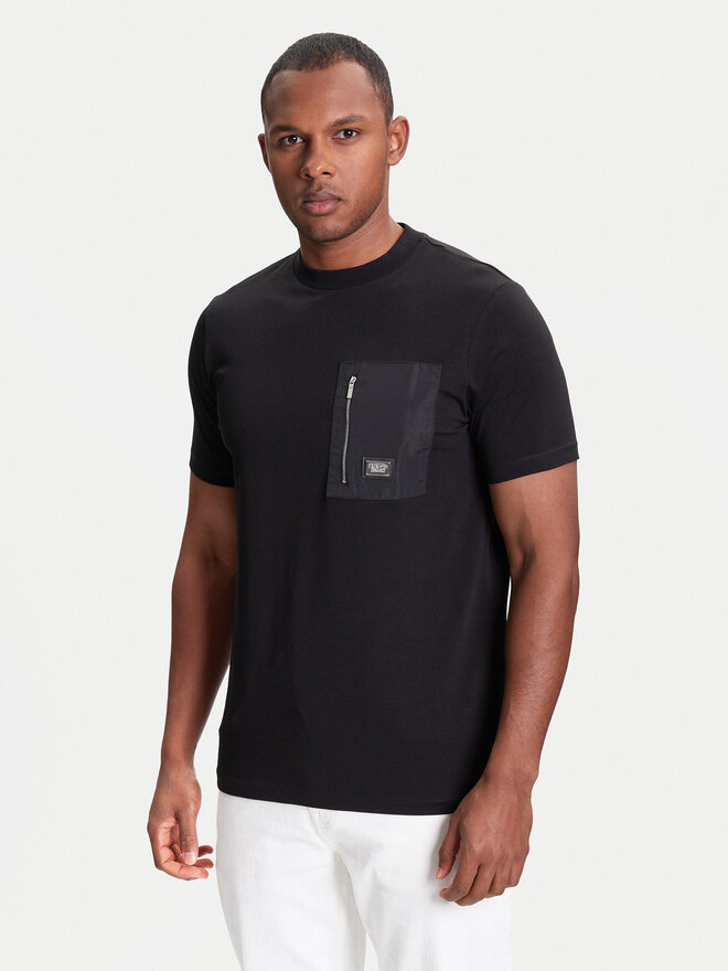 KARL LAGERFELD KARL LAGERFELD T-Shirt 755046 553235 Schwarz Regular Fit