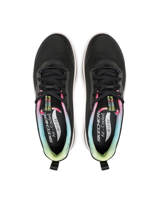 Skechers Sneakersy Skechers Go Walk Arch Fit 124868/BKHP Czarny