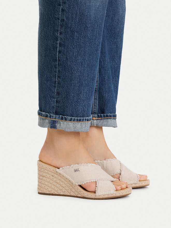 MICHAEL Michael Kors Espadrilles MICHAEL Michael Kors Kenzie 40S6KZMS5D Beige
