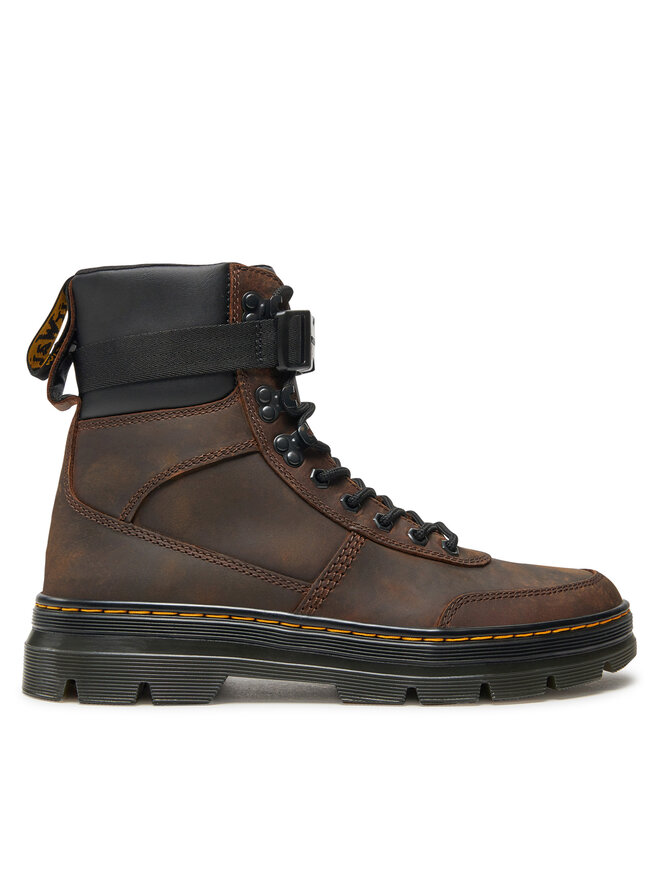Dr. Martens Anfibi Dr. Martens Combs Tech Leather 27804201 Marrone