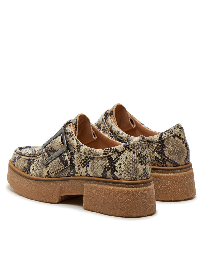 Clarks Półbuty Clarks Linoso Monk 26178680 Szary