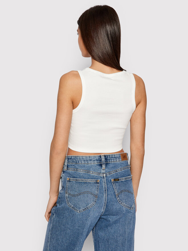 JJXX JJXX Felső Fallon 12200401 Fehér Slim Fit