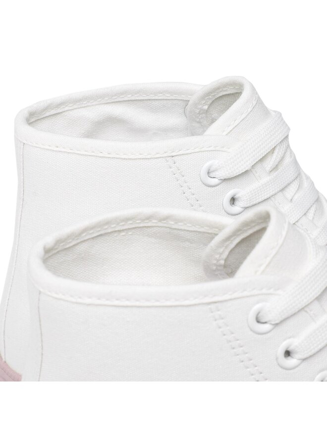 Jenny Fairy Sneakers aus Stoff Jenny Fairy WSK1334-40 Weiß