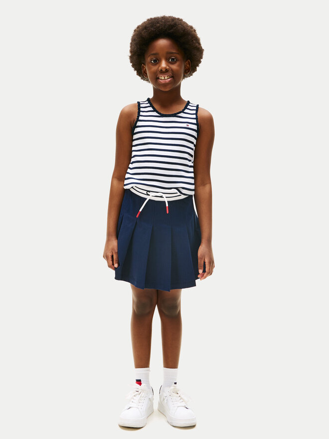 Tommy Hilfiger Tommy Hilfiger Felső Essential KG0KG08588 S Sötétkék Regular Fit