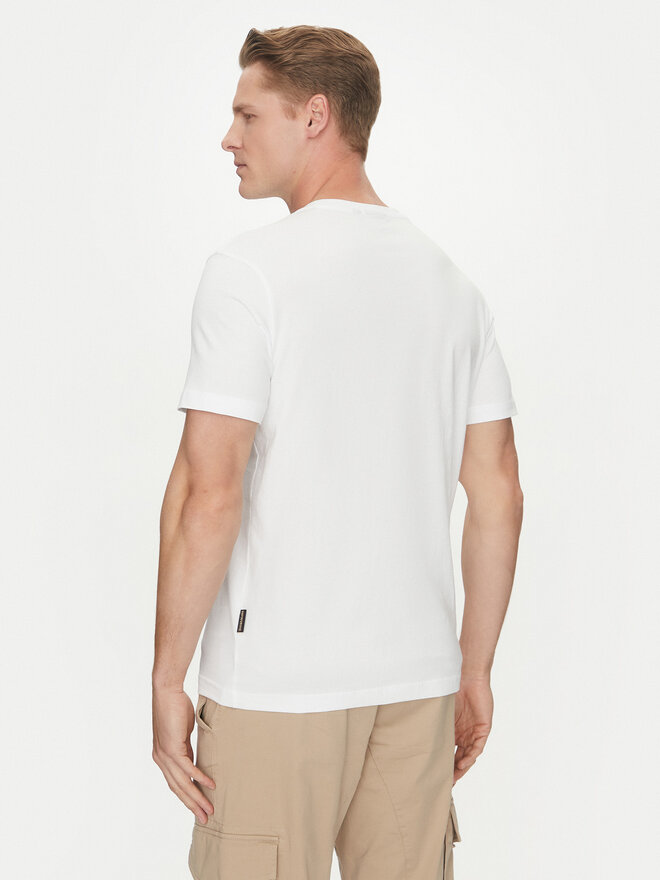 Napapijri Napapijri Camiseta Kasba NP0A4HQQ Blanco Regular Fit