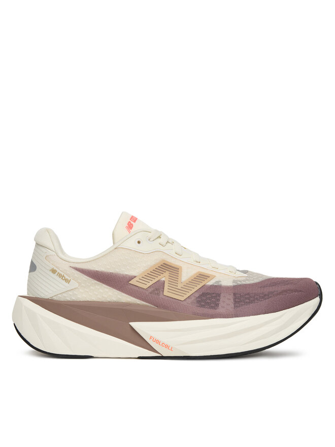 New Balance Маратонки за бягане New Balance FuelCell Rebel v5 WFCXLJ5 Бежов