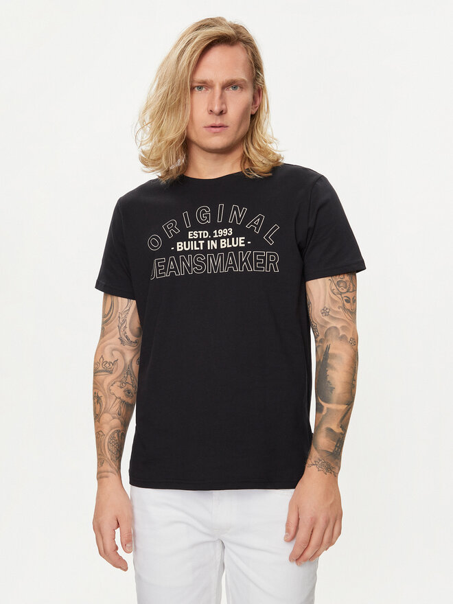 Blend Blend Camiseta 20716831 Negro Regular Fit
