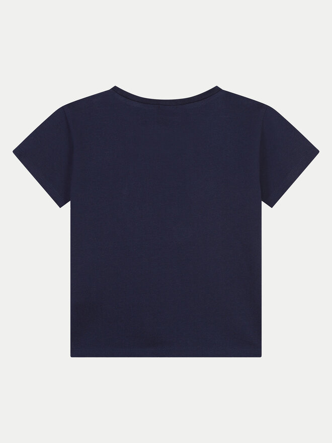 Billieblush Billieblush Marškinėliai U20647 Tamsiai mėlyna Regular Fit
