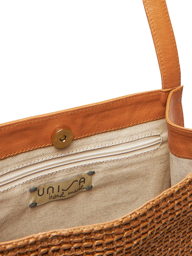 Unisa Handtasche Unisa Znela 25 Rk Rfc Braun