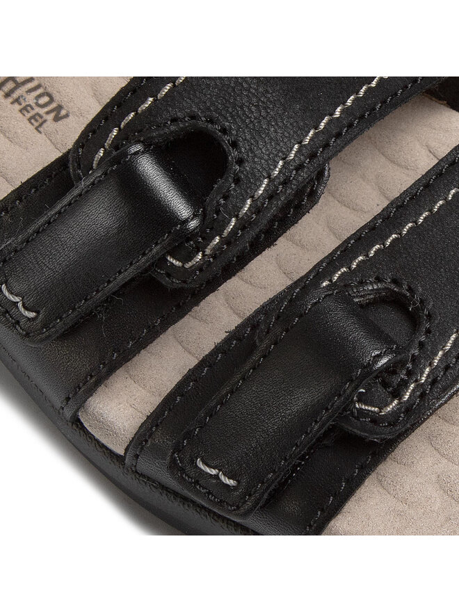 Clarks Sandály Clarks Alexis Shine 261497284 Černá