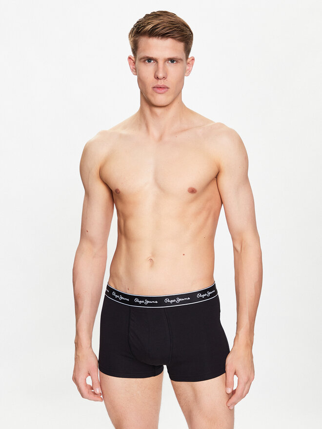 Pepe Jeans Pepe Jeans Σετ μποξεράκια 3 τμχ Pepe Tk 3P PMU10975 Μαύρο