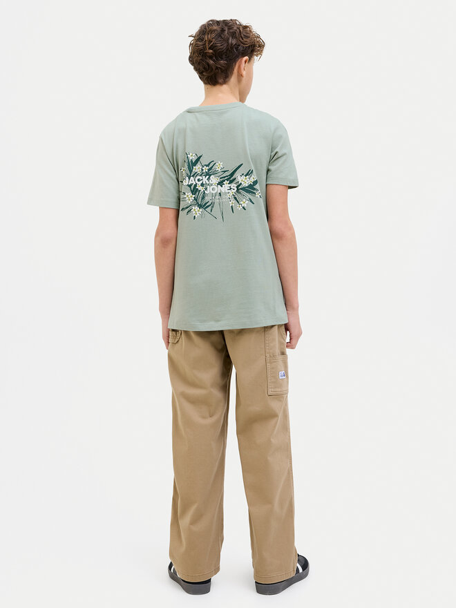 Jack&Jones Junior Jack&Jones Junior Póló Hawaii 12269831 Zöld Regular Fit