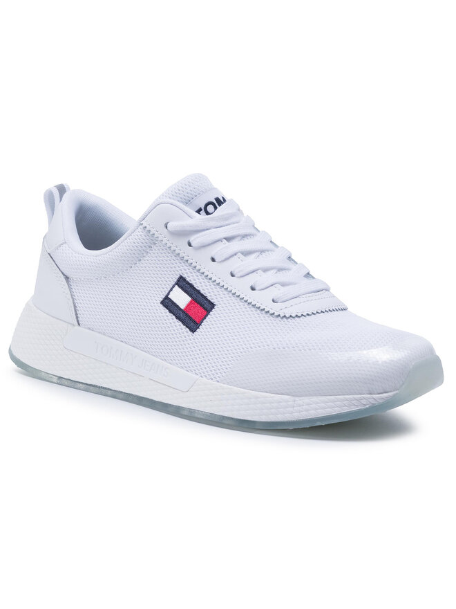 Tommy Jeans Sneakers Tommy Jeans Wmns Tommy Jeans Flexi Runner EN0EN00946 Weiß